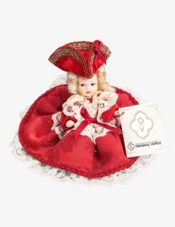 1700s Red Venetian Doll