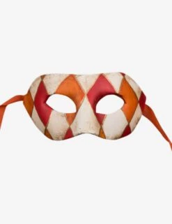 Columbine With Rhombus Orange And Red