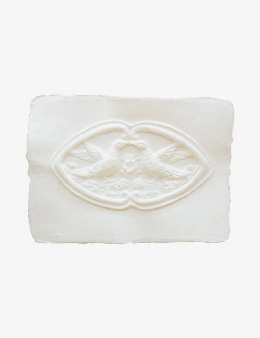Embossed Print Doves