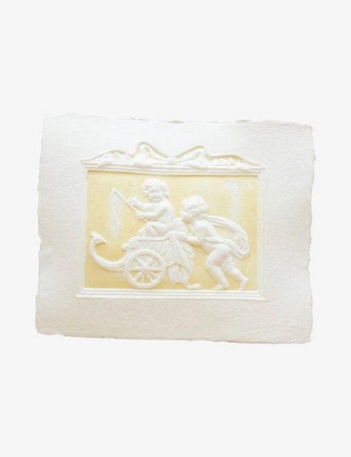 Embossed Print Putti 001