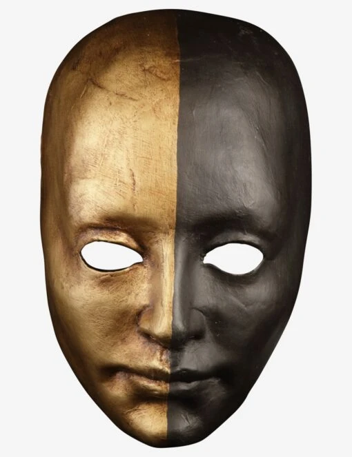 Gold & Black Face