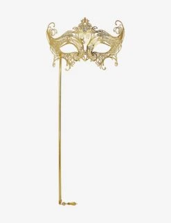 Gold Erice With Strass And Stick