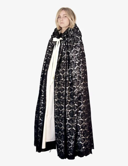 Lace Cape With Roses