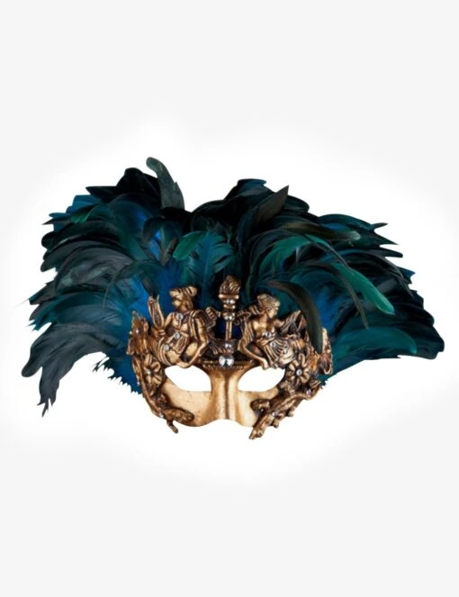 Sheba With Tabby Feathers