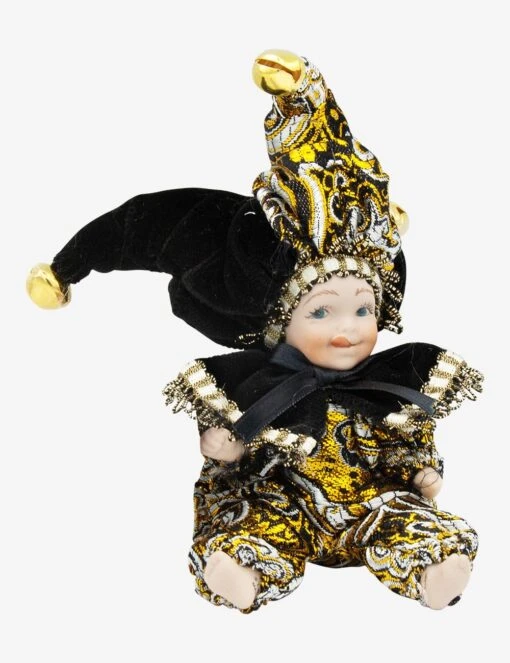 Small Triangel 001 - Black And Gold
