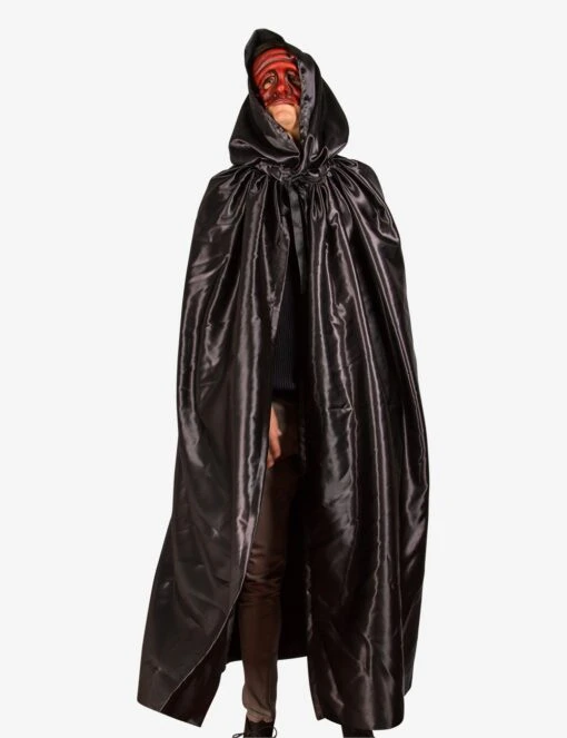 Unisex Cloak With Hood - Black