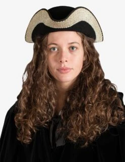 Unisex Gold & Silver Tricorn