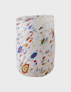 White Venetian Glass