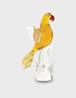 Yellow Bird With Turned Head